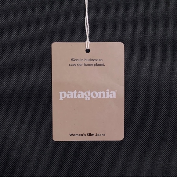 PATAGONIA Women's Organic Cotton Denim Slim Jeans Straight Leg 29 x 29 sz. 8 NWT - Picture 6 of 10
